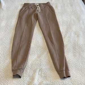 MATE the Label Womens Organic Fleece Joggers Gym Athleisure Size X SMALL